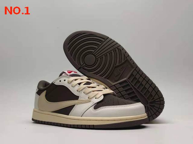Air Jordan 1 Travis Scott Low Mens Shoes ;